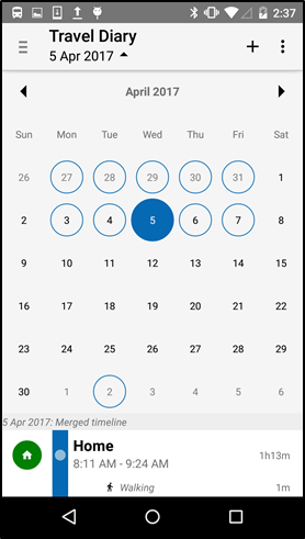 App Calendar